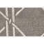 Tapis gris de haute qualité noué à la main