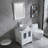 Molti 24.8'' Single Bathroom Vanity Set with Mirror-1649804218