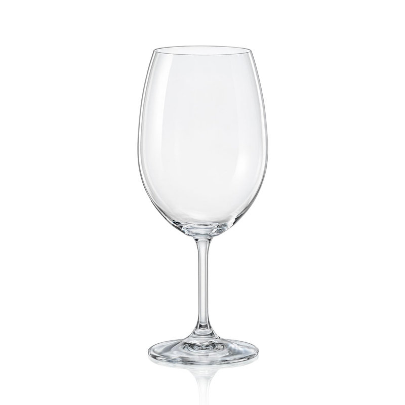 Lara Crystal Red Wine Glass Set