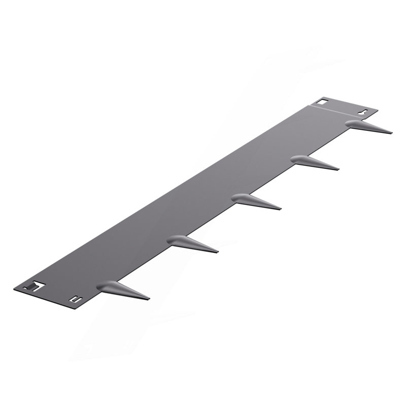 Ensemble de 5 bordures en acier pour bordure antirouille 39 x 5 po gris foncé, H 9,5 po x l 41,34 po, Gris foncé