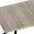 Retro Rectangular Stretch Dining Table With Black Fine Sand Iron Foot Base-1618548739-1618548749