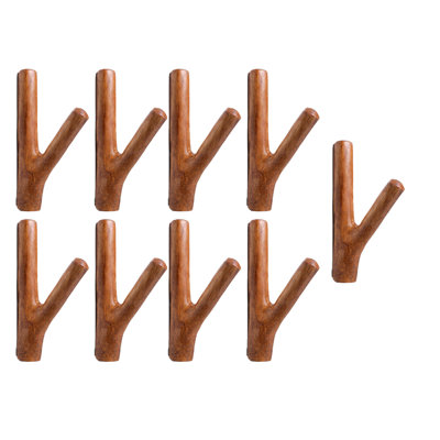 Branchout Solid Wood Hook Rack