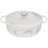 Le Creuset Signature Enameled Cast Iron Marble Collection 6.75 Qt. Oval Dutch Oven with LId