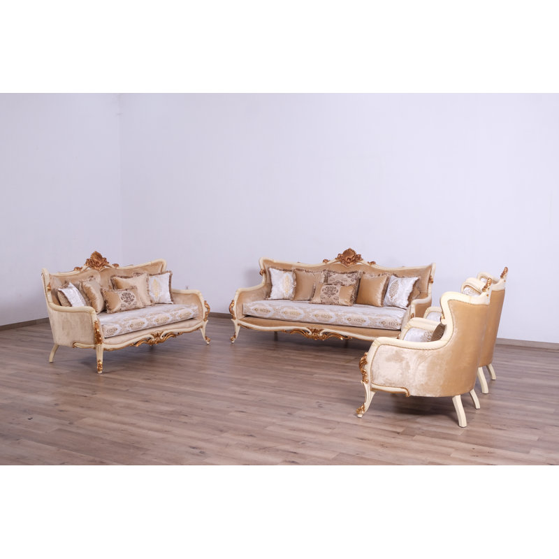 3 Pieces Raffaello II Sofa Set