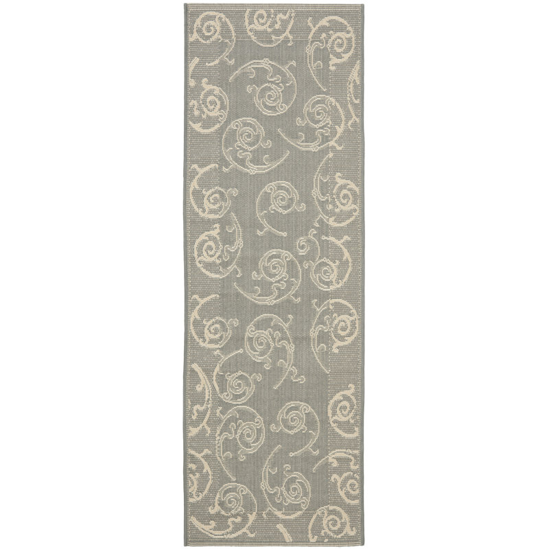 Herefordshire Performance Paisley Indoor/Outdoor Area Rug, Runner 2'3" x 10'