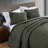 Kenneth Cole Houndstooth Reversible Green Comforter Set-102291714