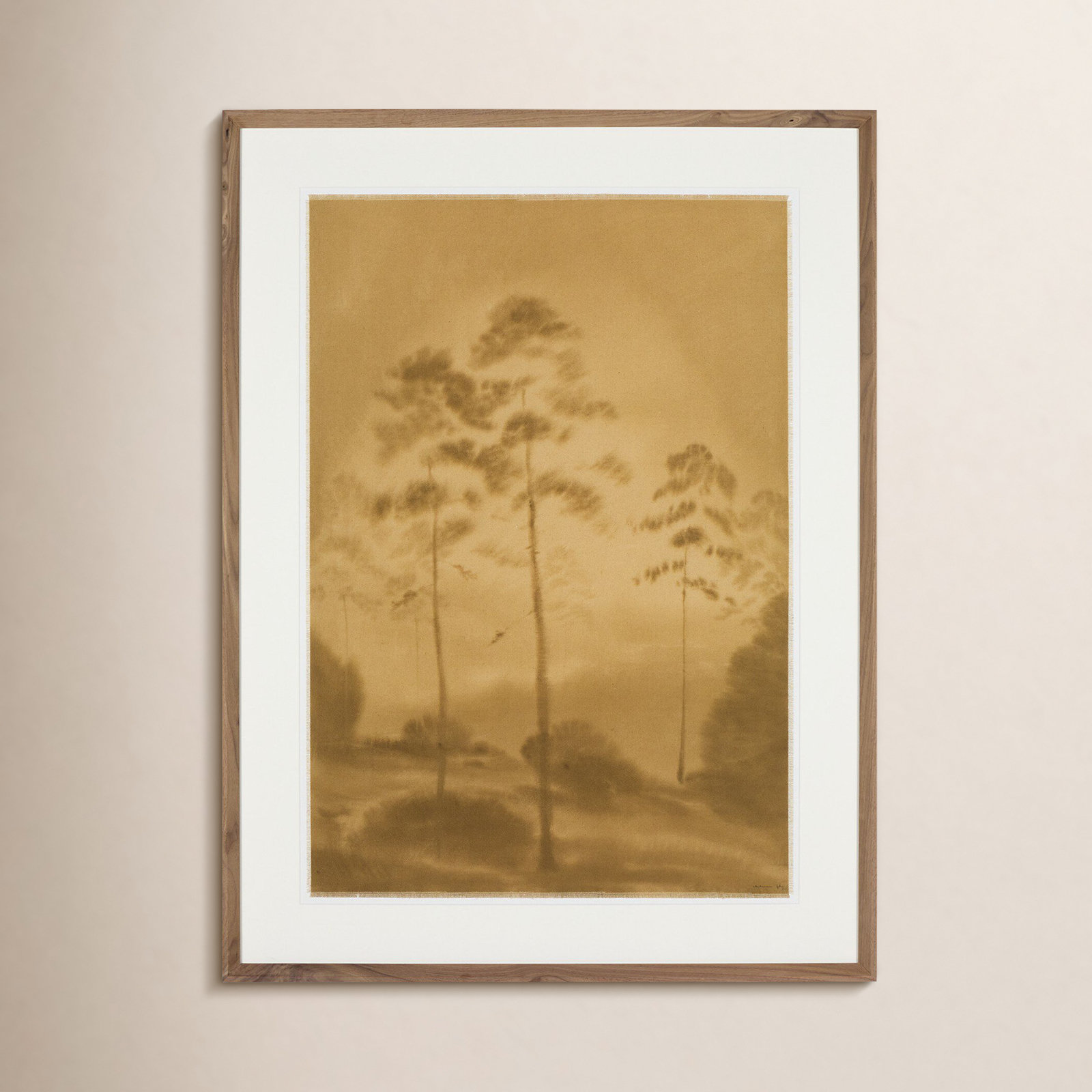 "Amongst The Giants" by Chelsea Fly, 18" H x 14.5" W