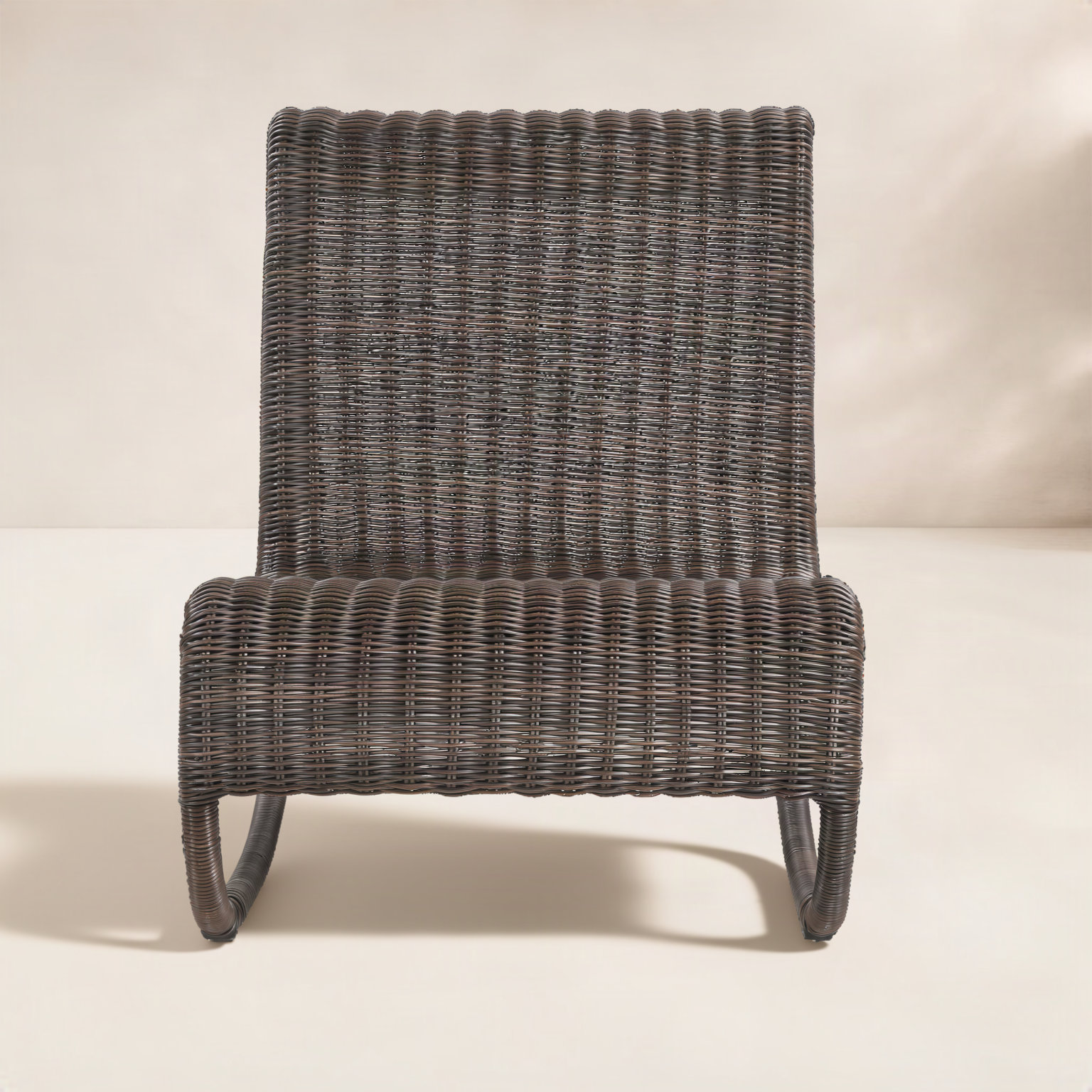 Antigua Patio Lounge Chair, Brown
