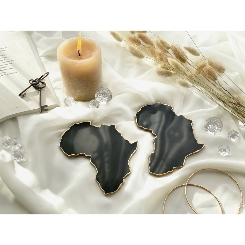 Sous-verres noirs d'Afrique