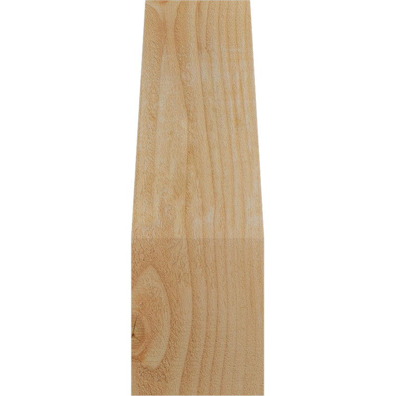 Attelle de genou Westlake, Sapin de Douglas, Scié brut, H 20 po x l 6 po x P 8 po