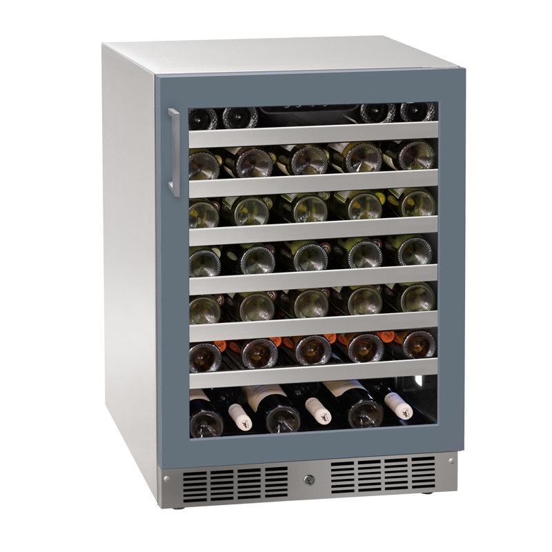 Marvel 24"W. Essential 5.1 Cu.Ft. Wine Refrigerator - Panel Ready Frame with Glass