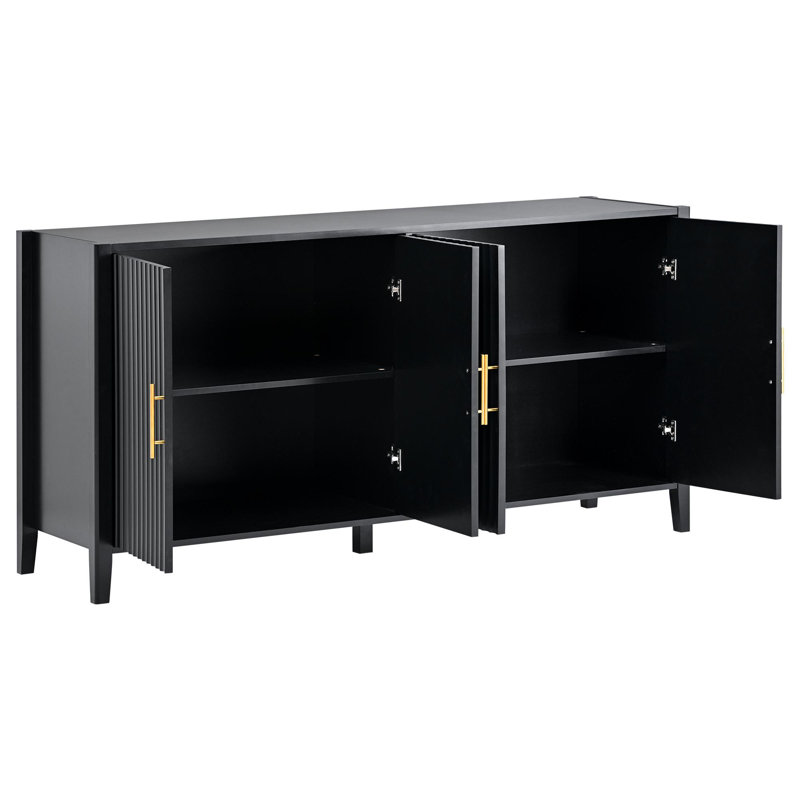 Buffet Modern, Noir