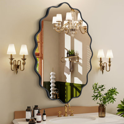 Metal Wavy Mirror