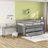 Henorel Kids Loft Bed with Desk, Dresser and Bookcase-2053013924-2053013925
