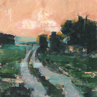 Coral Sunset II par Ethan Harper - peinture sur toile tendue