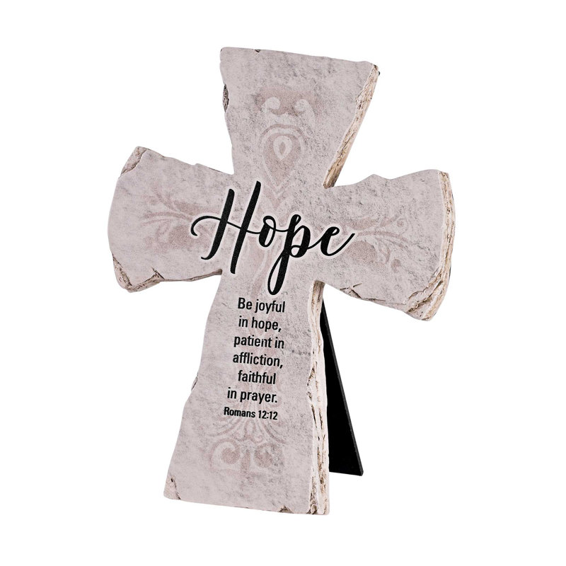 Table Cross Cross Hope Romans 12h12 - 7H