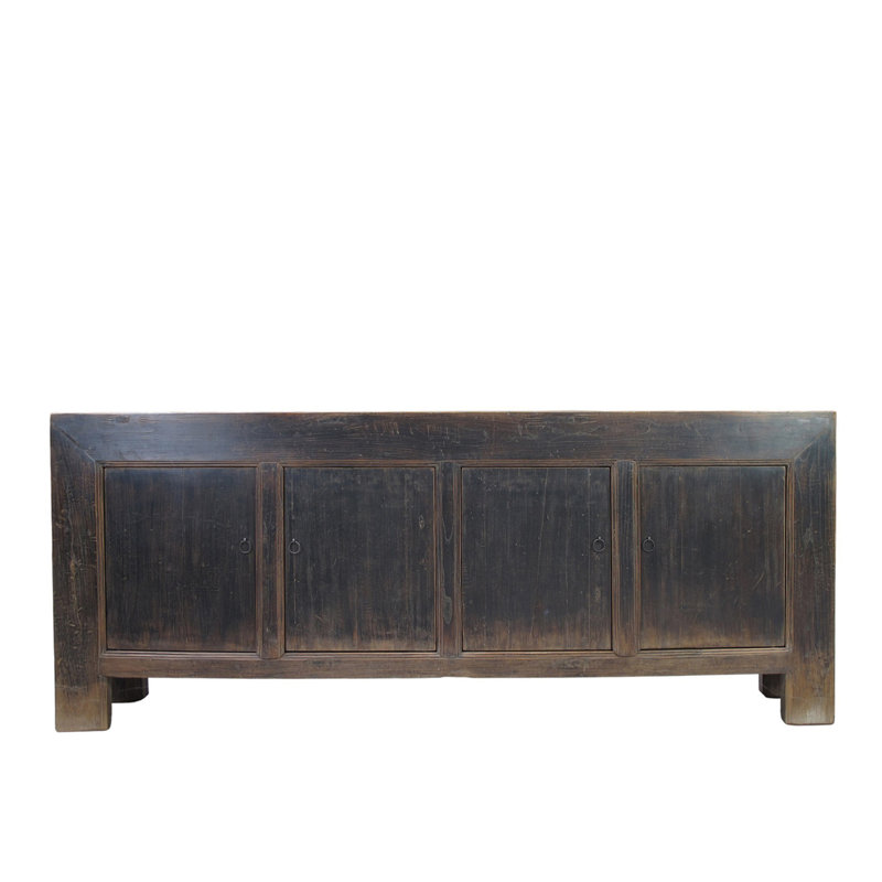 Buffet rétro en bois récupéré patiné 27
