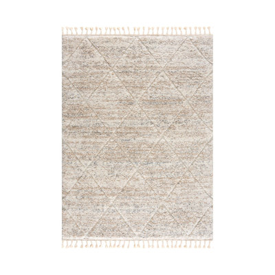 Talas Trellis Area Rug In Cream
