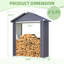 Firewood Rack Outdoor Sheds & Outdoor Storage Clearance