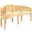 Bananier en bois de teck massif 70,9 po-1509324105