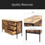 Commode double 6 tiroirs de style industriel