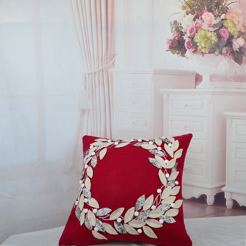 Housse de coussin décoratif 18 x 18 po
