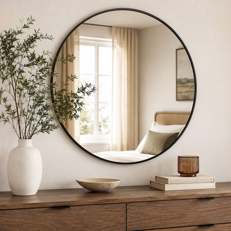 Miroir mural 24 po 24 po