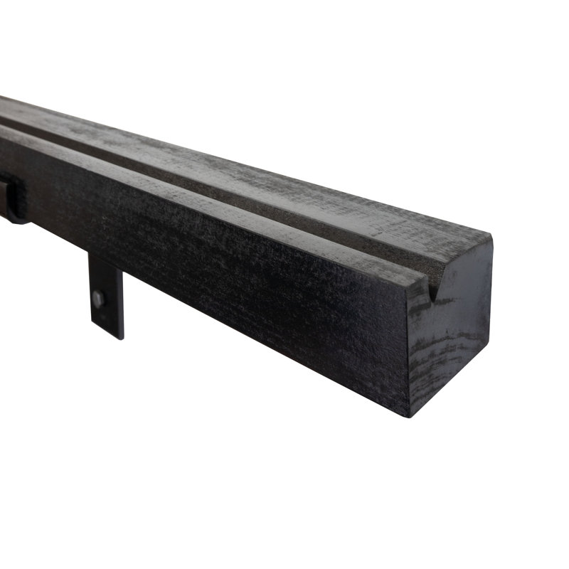 Rayne 2x3 Picture Ledge, 31x3x2, Black