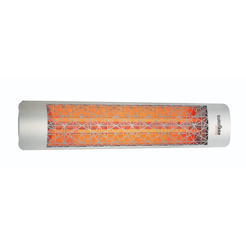 Chauffe-terrasse électrique 39 pouces Eurofase, Acier inoxydable