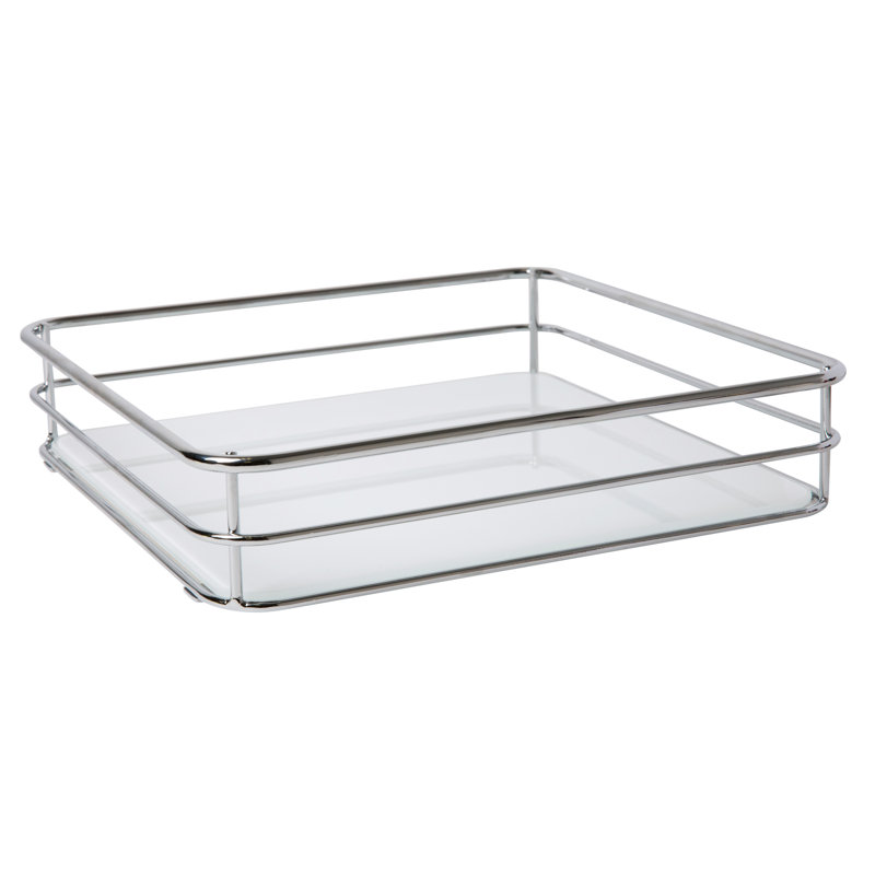 Plateau de coiffeuse Limoges, Chrome