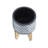 CERAMIC 5" AZTEC PLANTER ON WOODEN STAND, GRAY-726873153-726873214