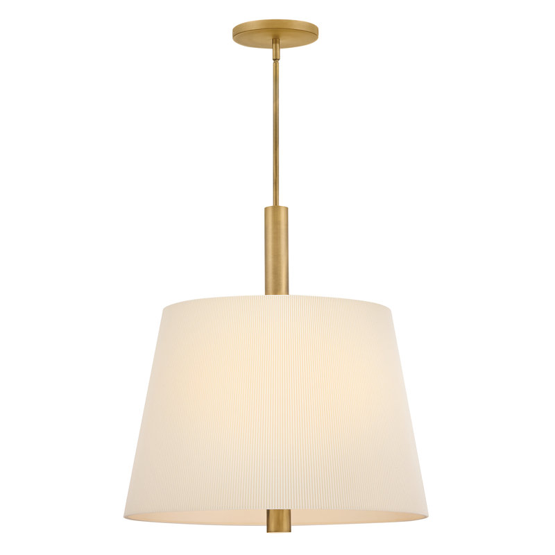Hinkley Clive Medium Tapered Chandelier, Heritage Brass