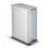 Poubelle de cuisine en acier inoxydable 12 gallons avec couvercle à fermeture douce Home Zone Living