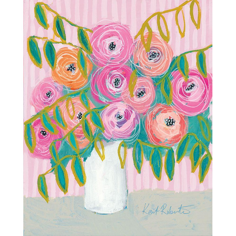Art sur toile tendue Lark Manor ™ Roberts, Kait Gallery: Maxines Best Blooms, H 44 po x l 36 po