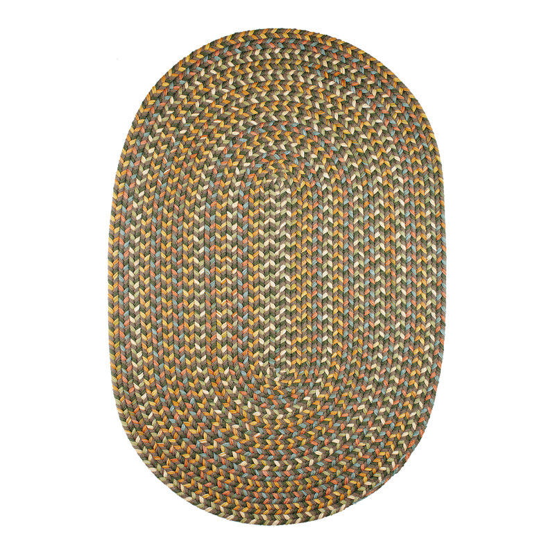 Jopling Geometric Indoor / Outdoor Rug, Oval 4' x 6'