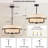 Bazilijus 4 - Light Dimmable Drum Chandelier-128184606