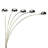 84" Tall Metal Floor Lamp-1292838648