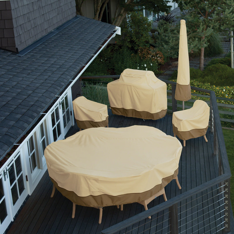 The Twillery Co.® Paulding Fire Pit Cover, 15" H x 60" W 28" D
