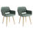 Brilynn 18.1'' H Velvet Upholstered Armchair-259166875