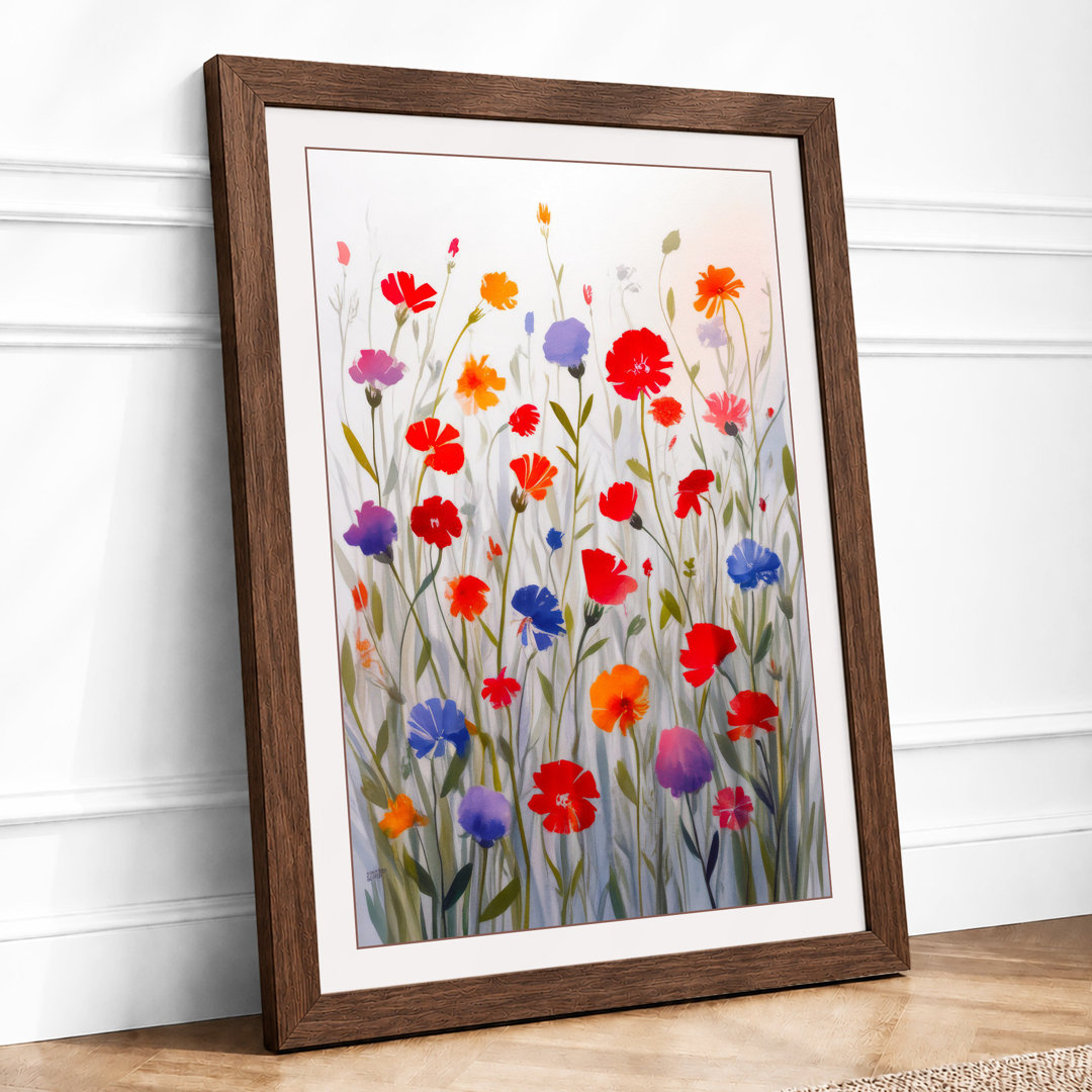 Wildflower Meadow Botanical - Framed Print