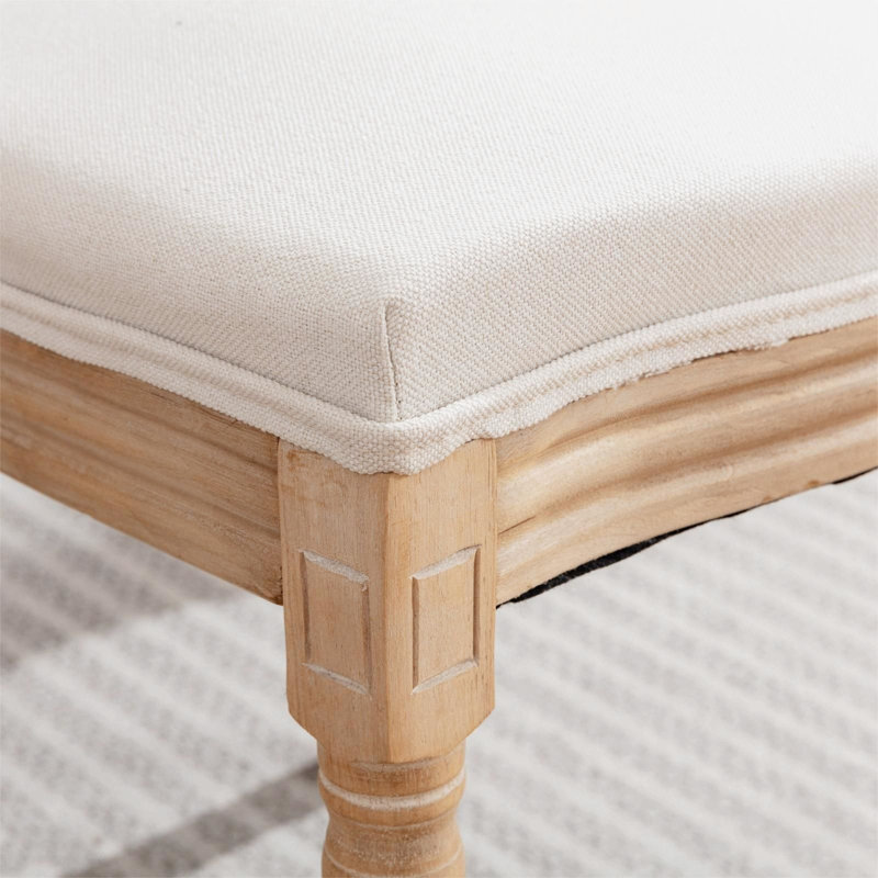 Chaise de salle à manger Cullison, Beige