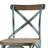 Bar Stool With Cross Back