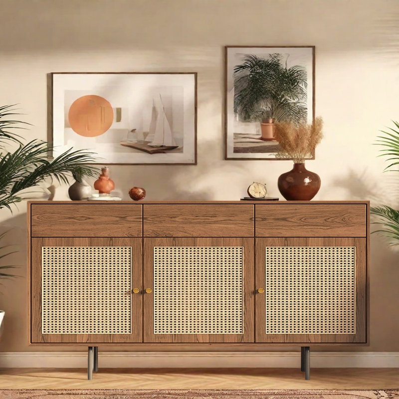 Buffets Simple Modern Home, H 35,43 po x l 62,99 po x P 15,75 po