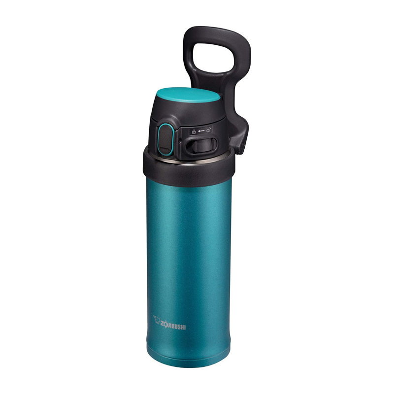 Grande tasse en acier inoxydable 16 oz Zojirushui, Bleu sarcelle