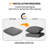 Outdoor Replacement 4‘’ Cushion Set Seat/Back Cushion  (SOFA NOT INCLUDED))-452398093