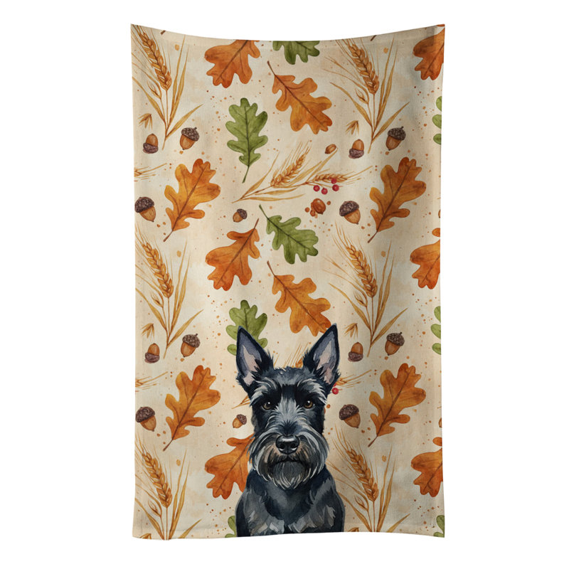 Serviette de cuisine tricolore Sheltie, Terrier écossais
