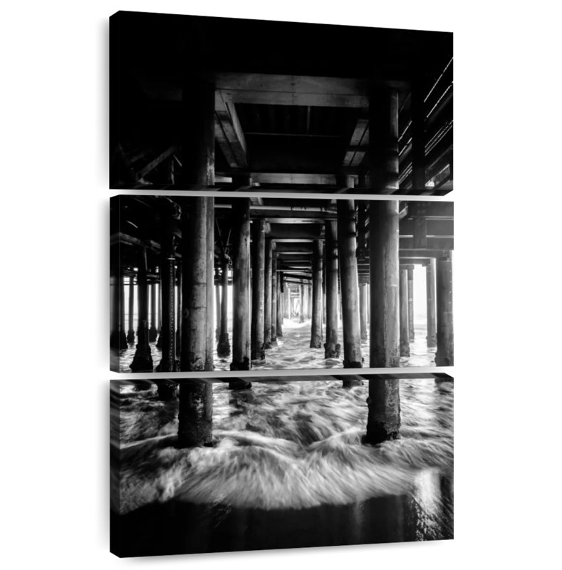 Lilie Under The Bridge BW, 45" H x 28" W