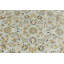 Tapis oriental rond bleu indo-nain floral fait à la main 8 x 8 | Taille exacte: 7 pi 11 po x 7 pi 11 po-197822662