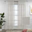 Extra Long & Extra Wide Faux Linen Sheer Curtain Panels-968785789-968785768