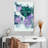 Harnek Abstract Water Lilies-108535930